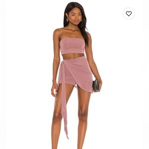 Michael Costello x Revolve Isla Top size medium and Skort size small